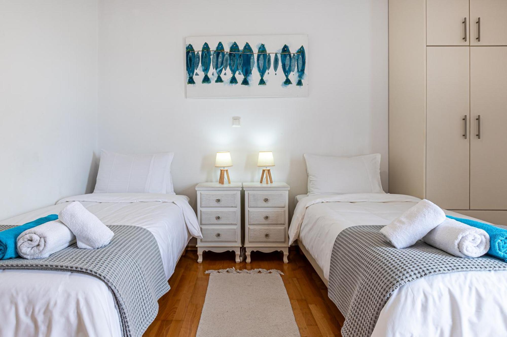 Dimitra Apartment With Private Pool And Sea View -The Ground Floor Of A Two Storey Building Daratsos Exterior foto
