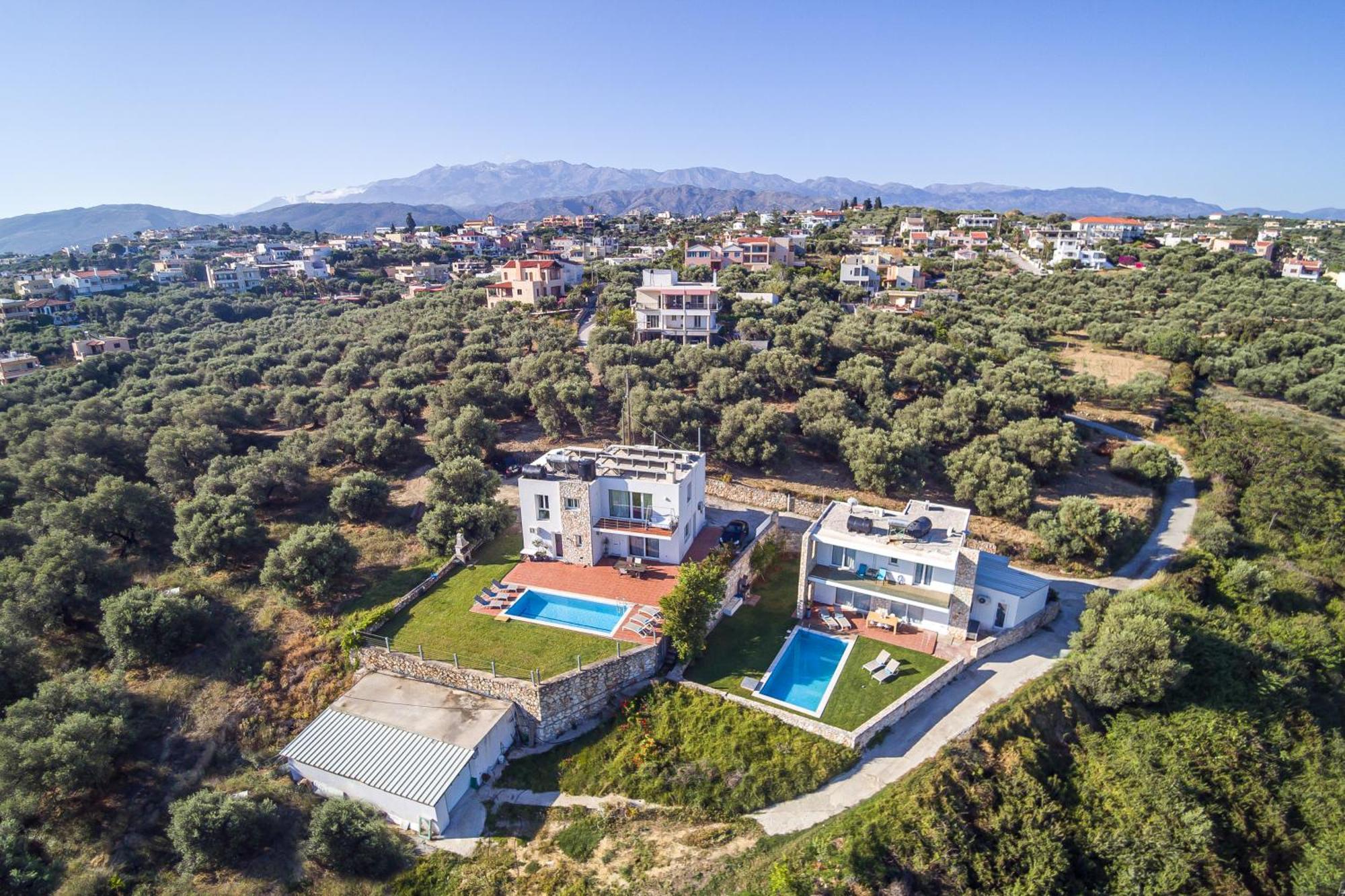 Dimitra Apartment With Private Pool And Sea View -The Ground Floor Of A Two Storey Building Daratsos Exterior foto
